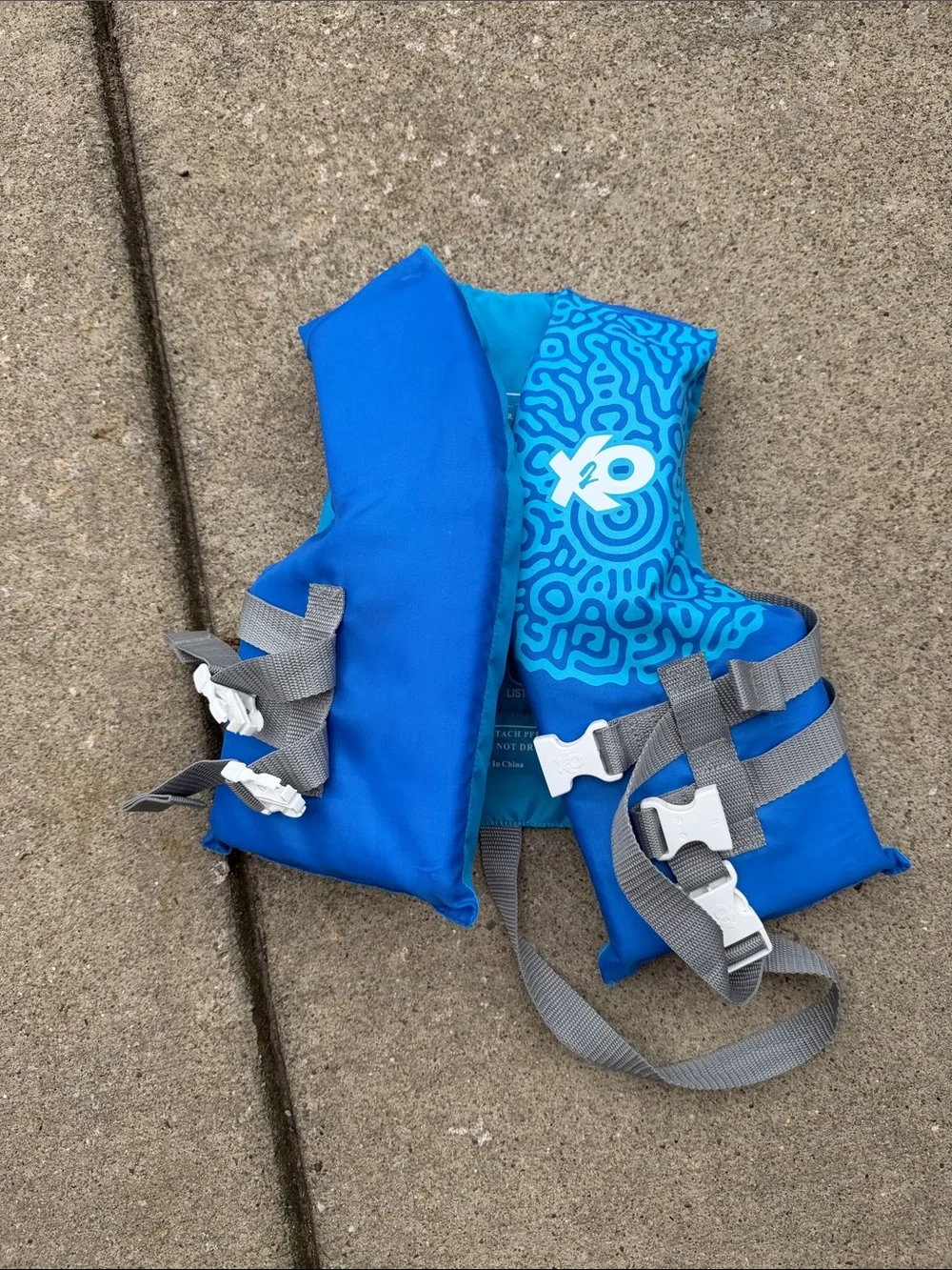 Kids Foam Swim Vest - Blue